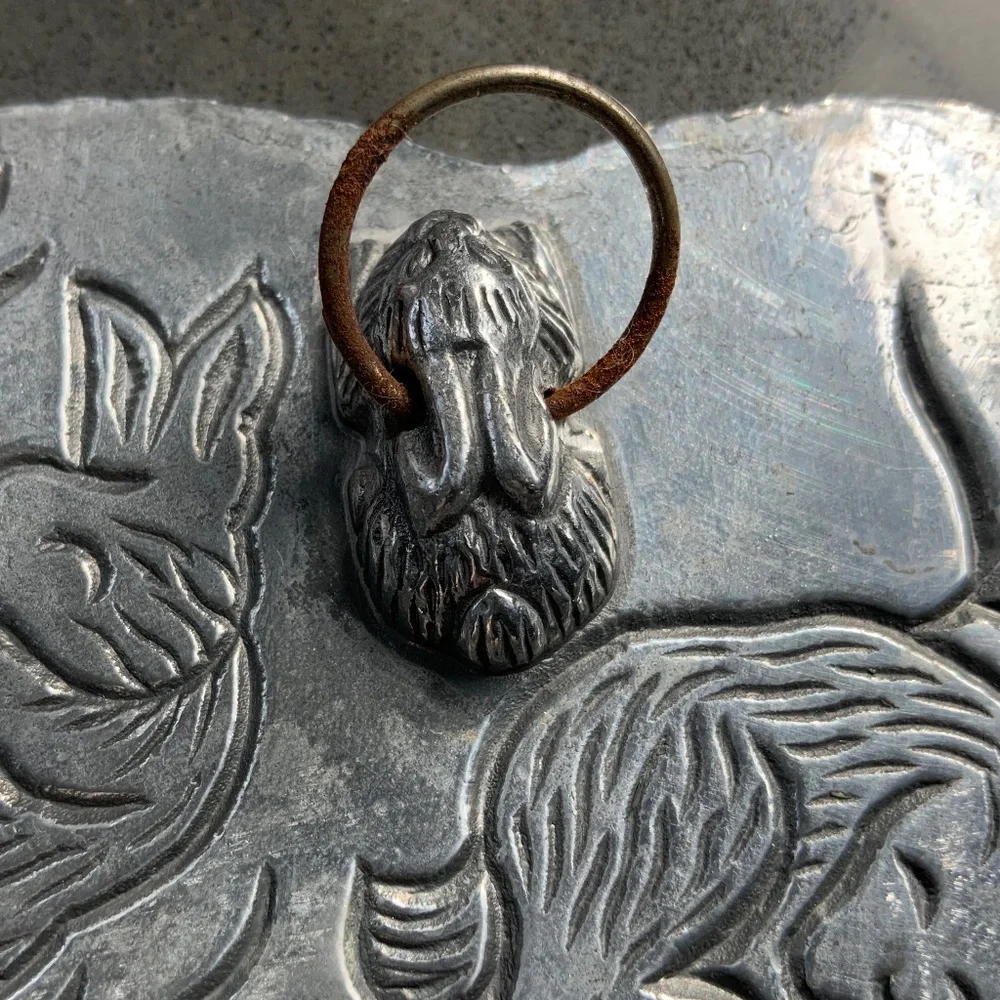Arthur Court Vintage Easter Bunny Rabbit Trivet Tray Wall Decor